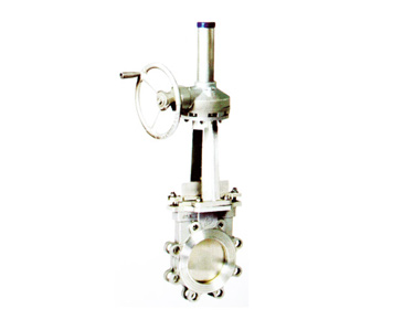 PZ573X/F Bevel geared knife-shaped gate valve